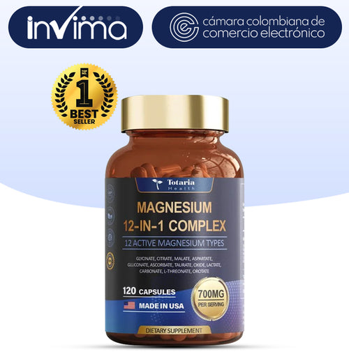 Magnesio Complex® 12 en 1 - El mineral olvidado que marca la diferencia